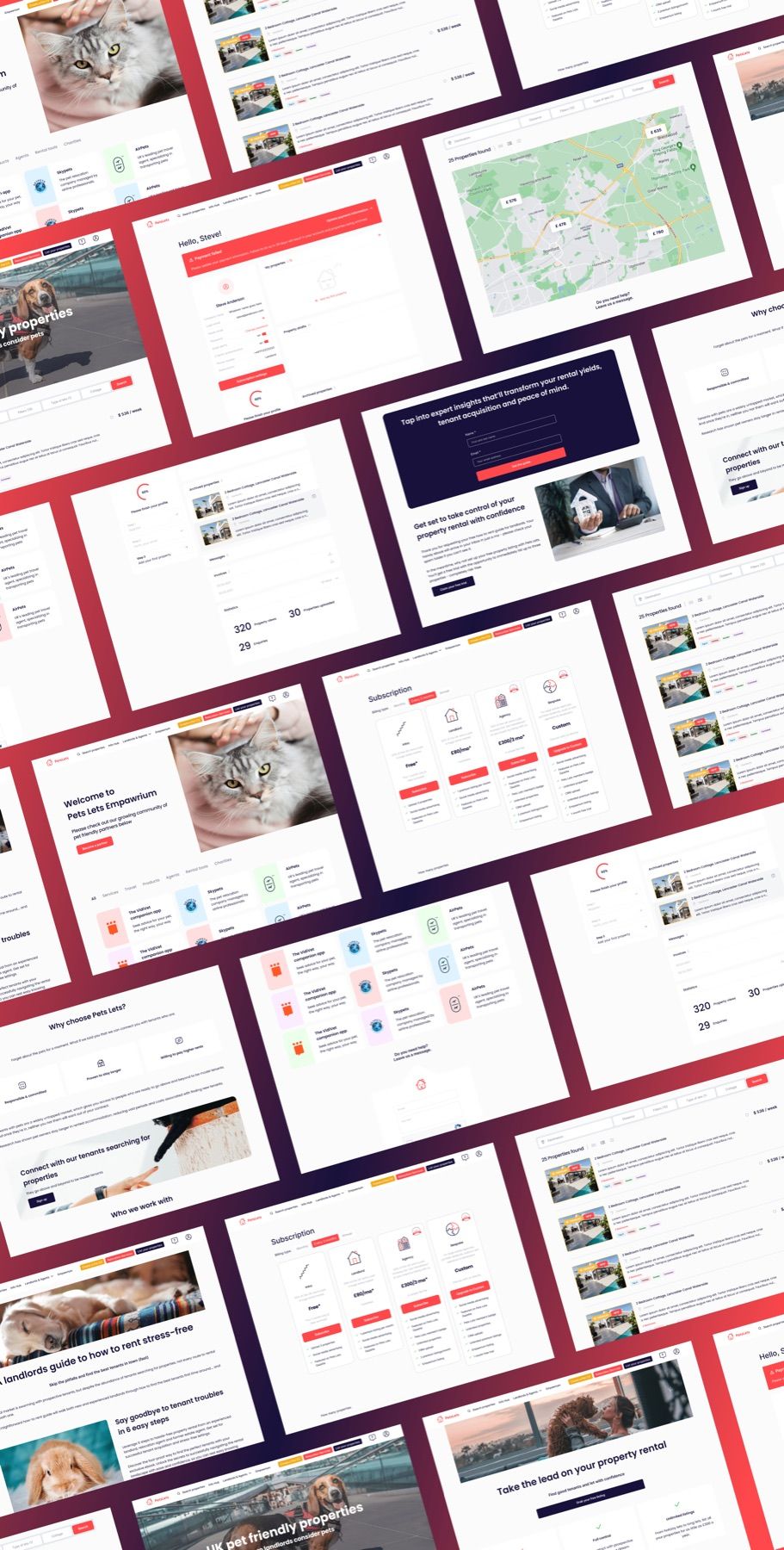 Pets Lets design screen 1
