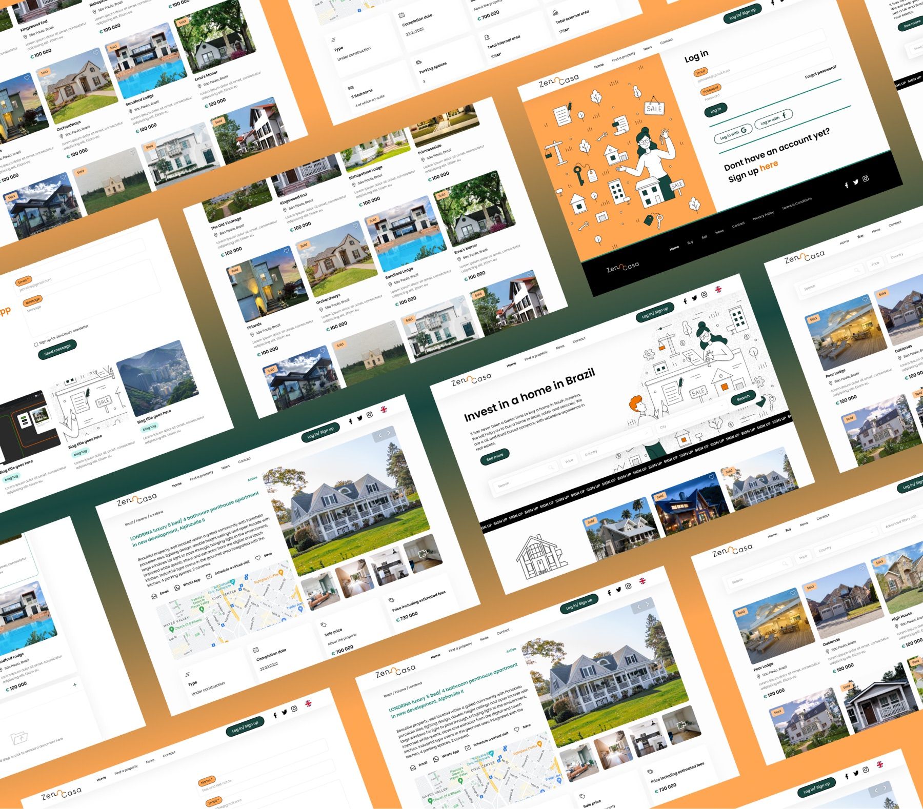 ZenCasa design screen 1