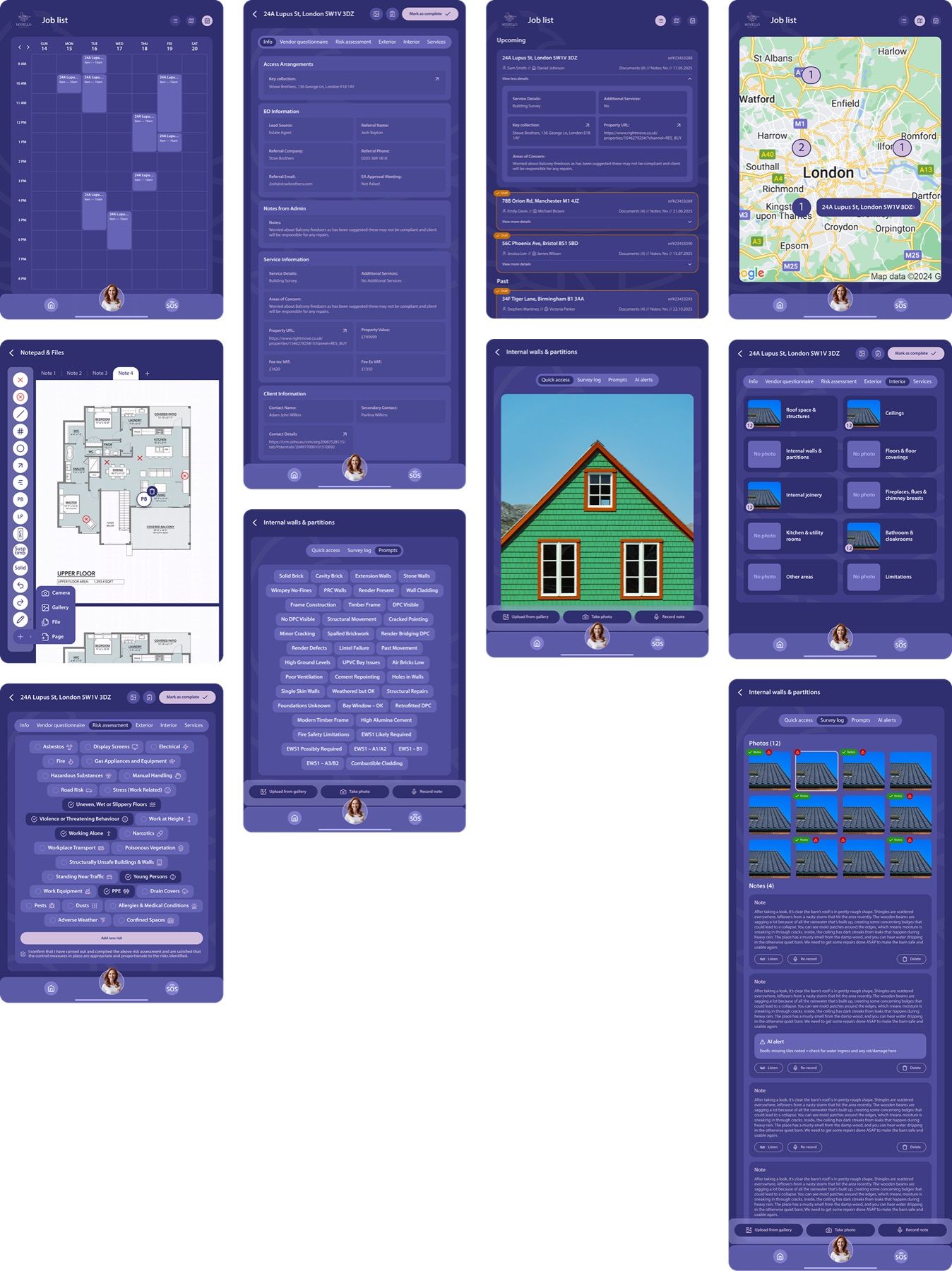 Novello design screen 2